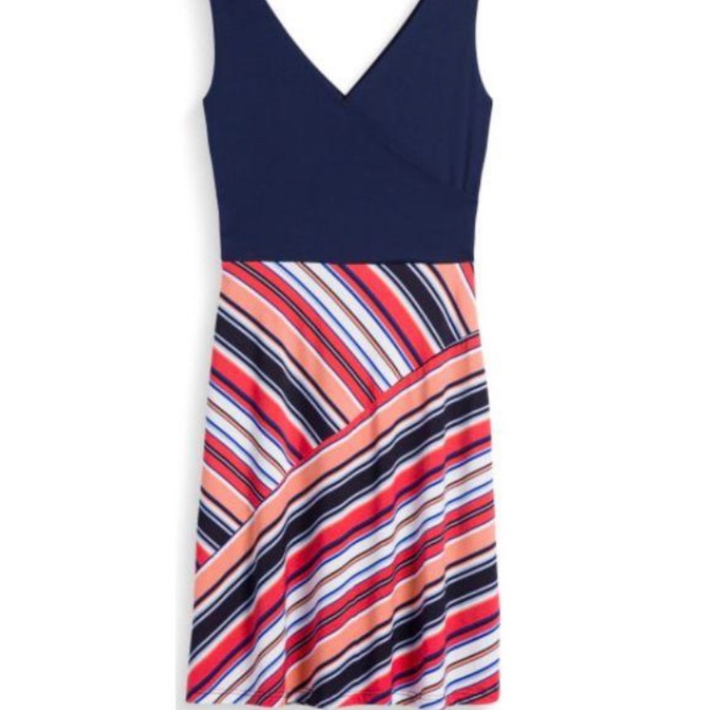 Hailey 23 Blue Crossover Dress